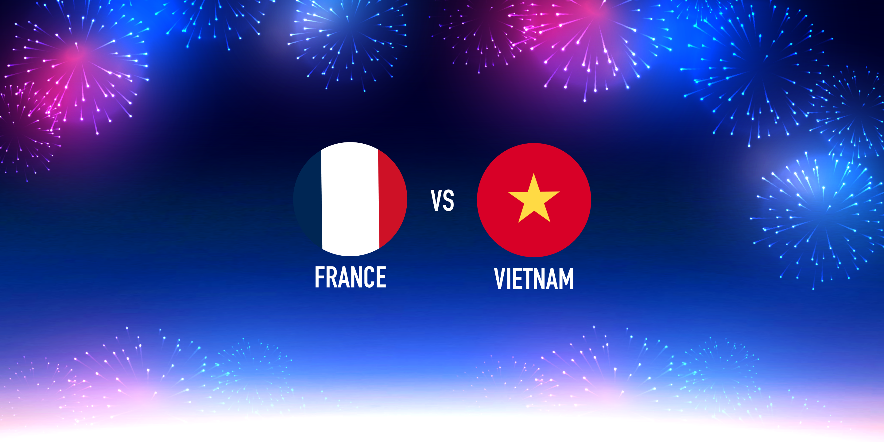 Vé Pháo Hoa Quốc Tế DIFF 2026 | VIỆT NAM 2 - PHÁP | 06.06.2026